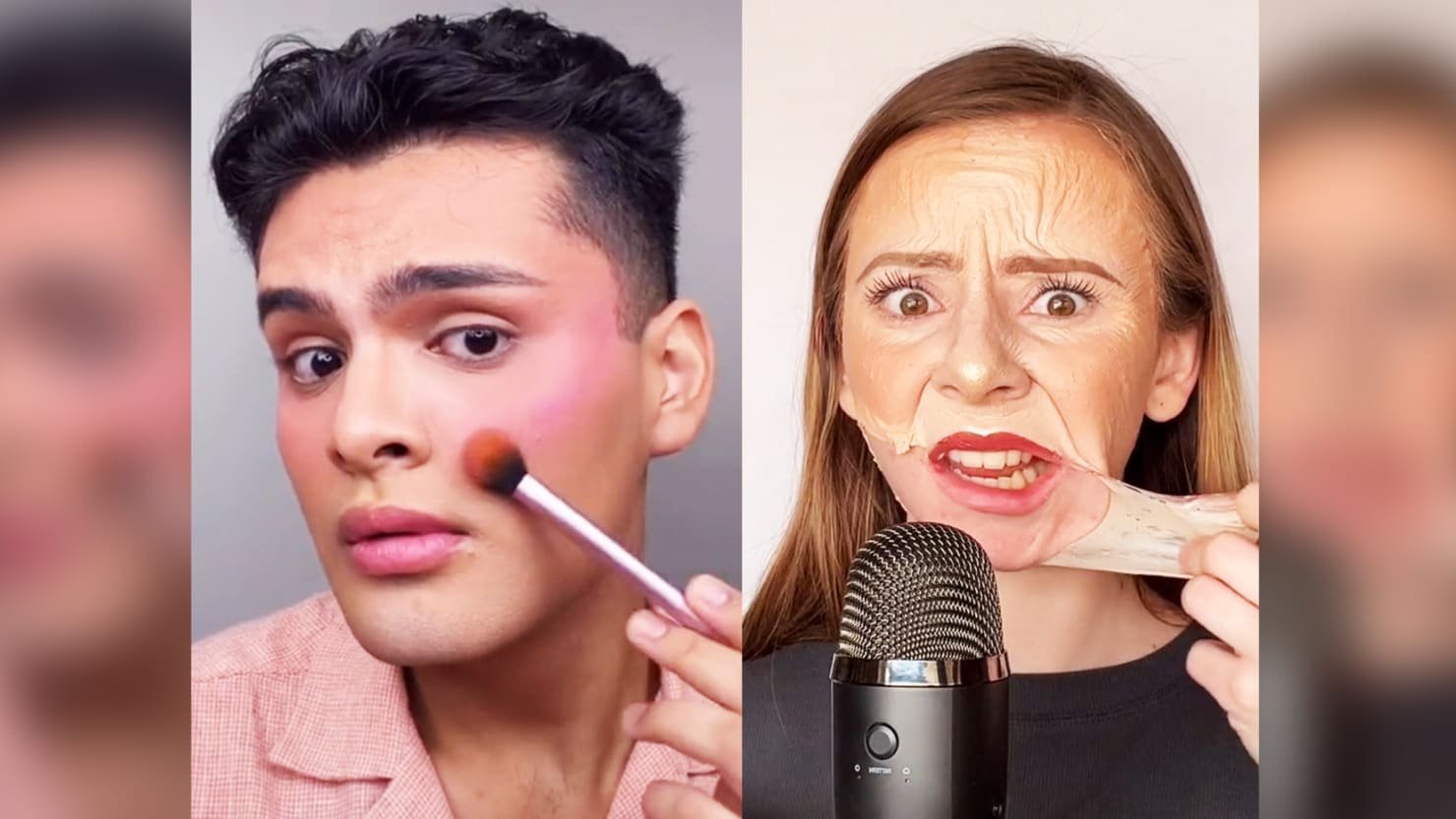 O TikTok está cheio de looks de maquiagem.  Mas quem os possui?